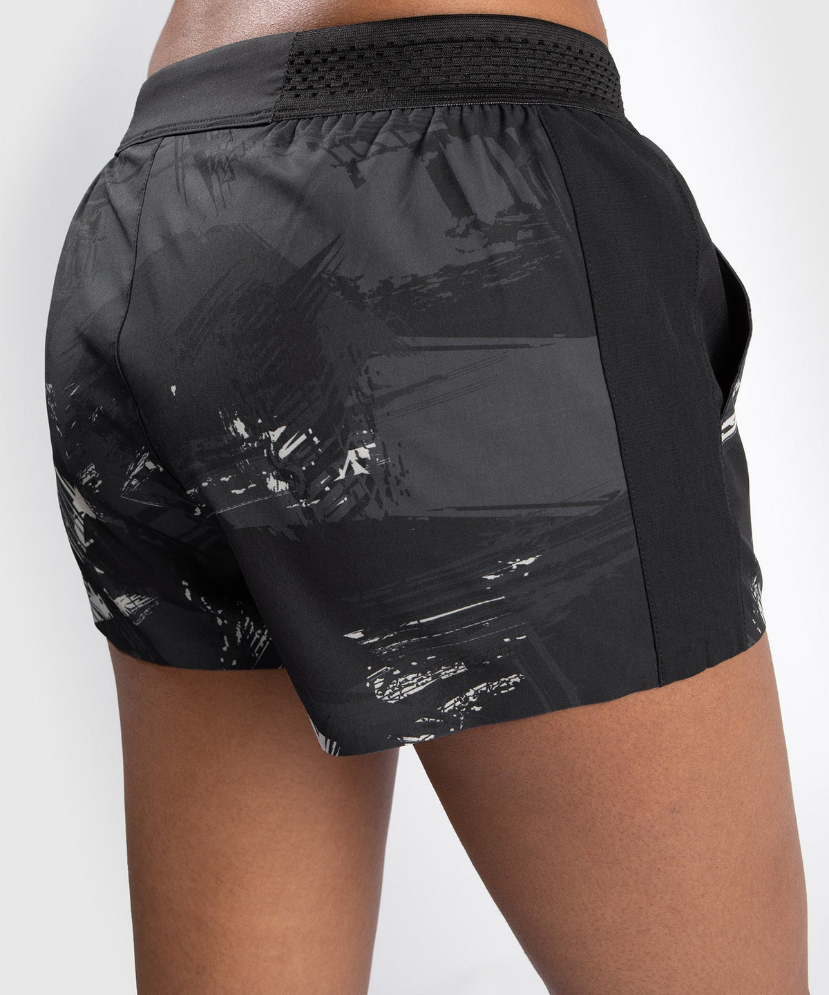 Short d'Entrainement UFC Venum Authentic Fight Week 2.0 - Pour Femmes - Noir/Sable