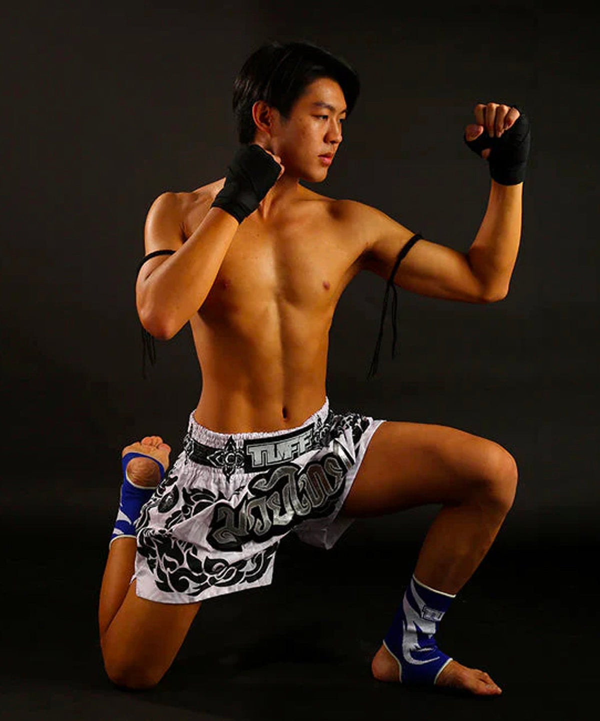 Short de Muay Thai Tuff The Great Hongsa - Blanc