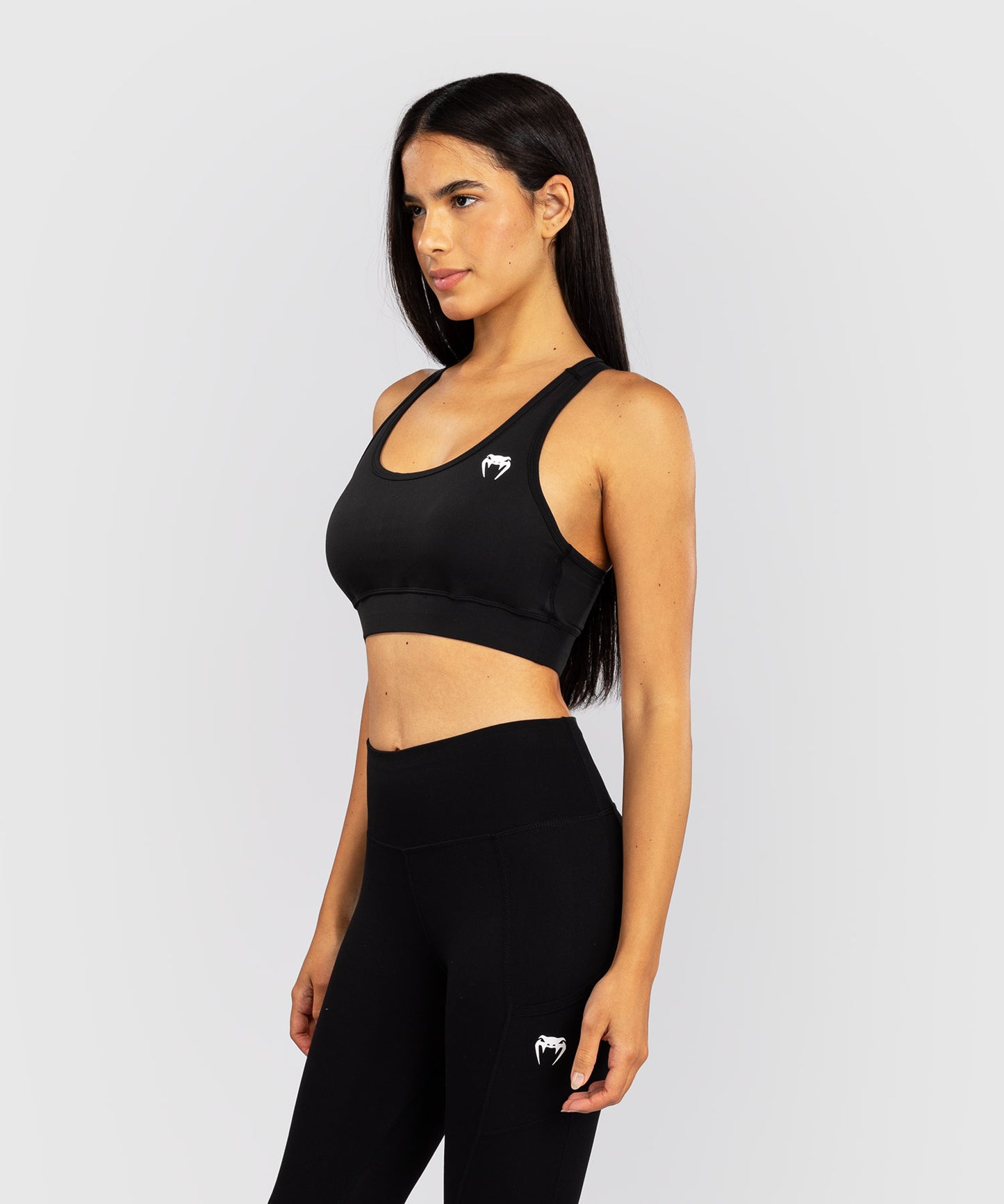 Venum Essential Medium Impact Sport-BH - Schwarz