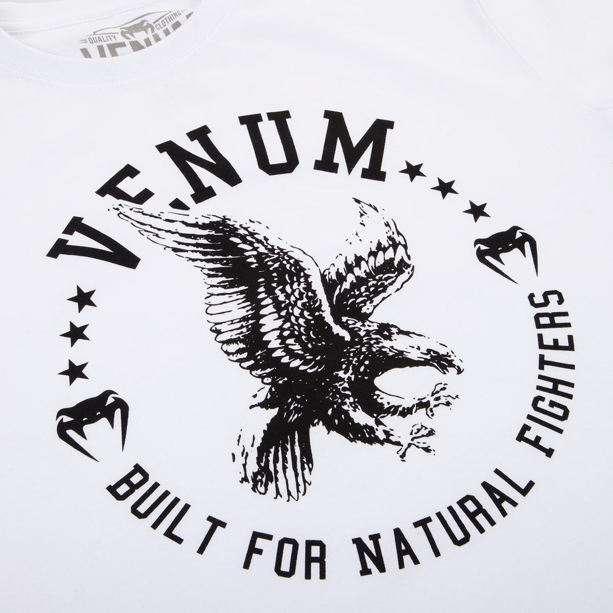 T-shirt Venum Natural Fighters Eagle - Blanc
