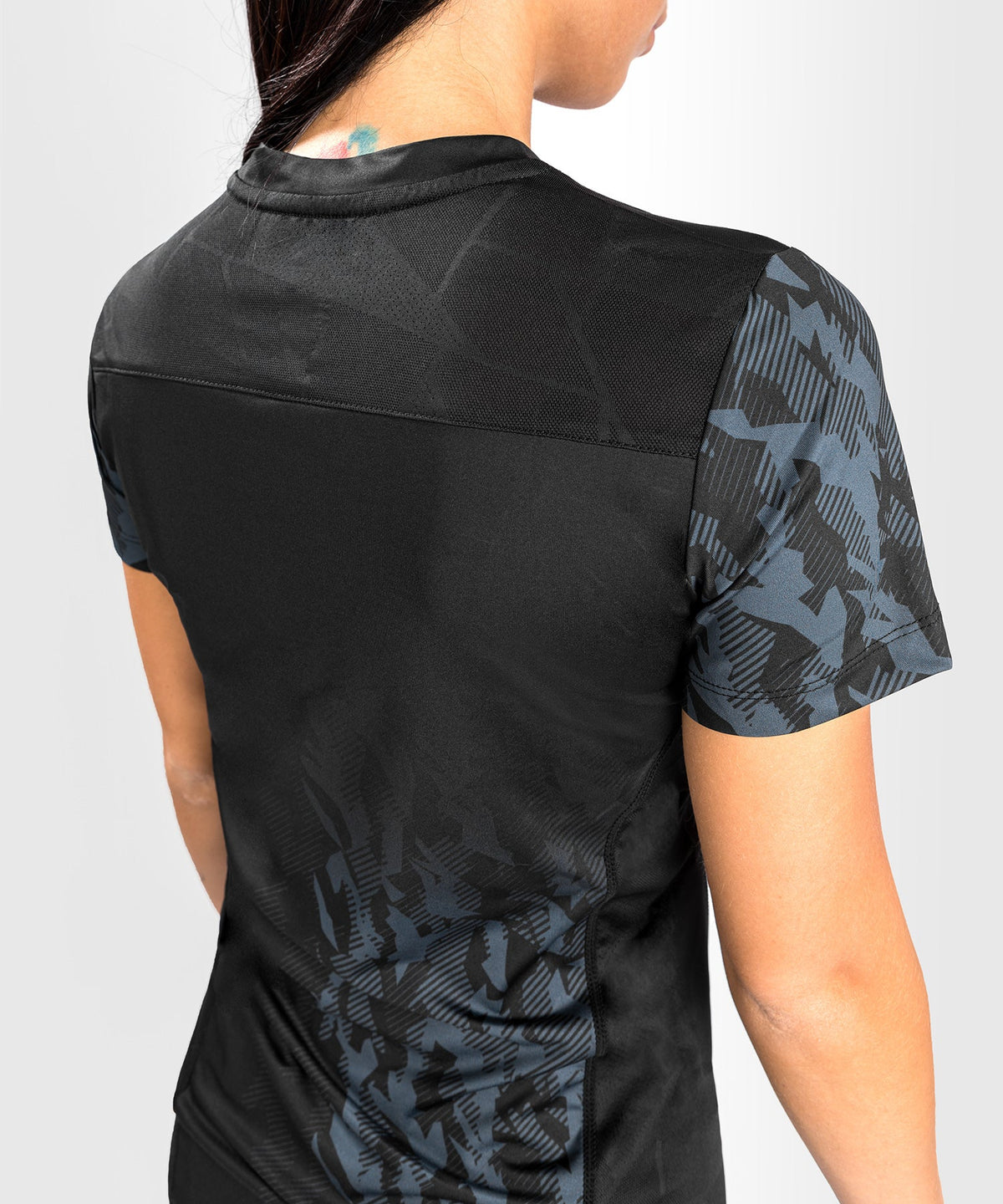 Women's UFC Venum Authentic Fight Week Short Sleeve Technical T-Shirt - Black