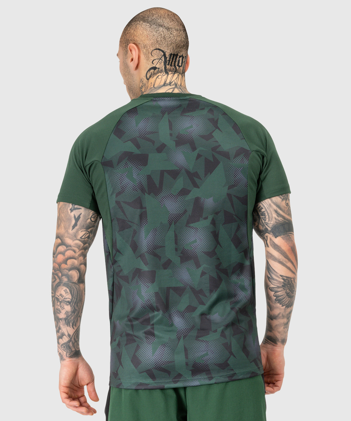 Tapout Training Graphic T-Shirt - Schwarz/Grün
