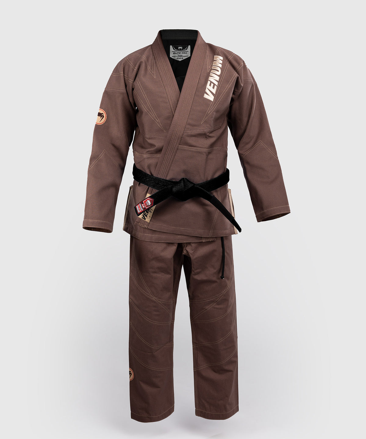 Venum Elite 5.0 Brazilian Jiu Jitsu Gi (450 gsm) - Schokoladenbraun