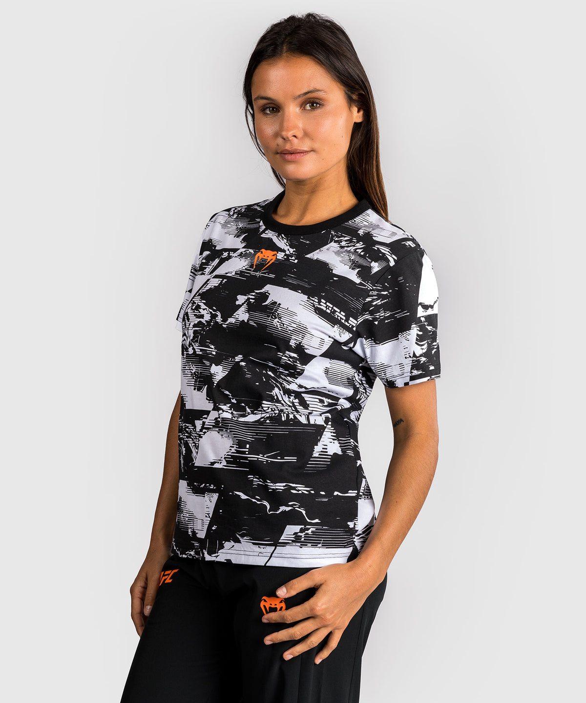 T-shirt manches courtes Femme UFC Zenith by Venum Authentic Fight Week - Blanc