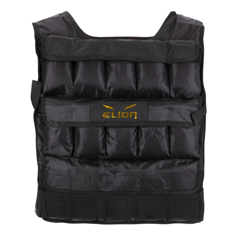Elion Chaleco lastrado 15kgs con pesos extraíbles