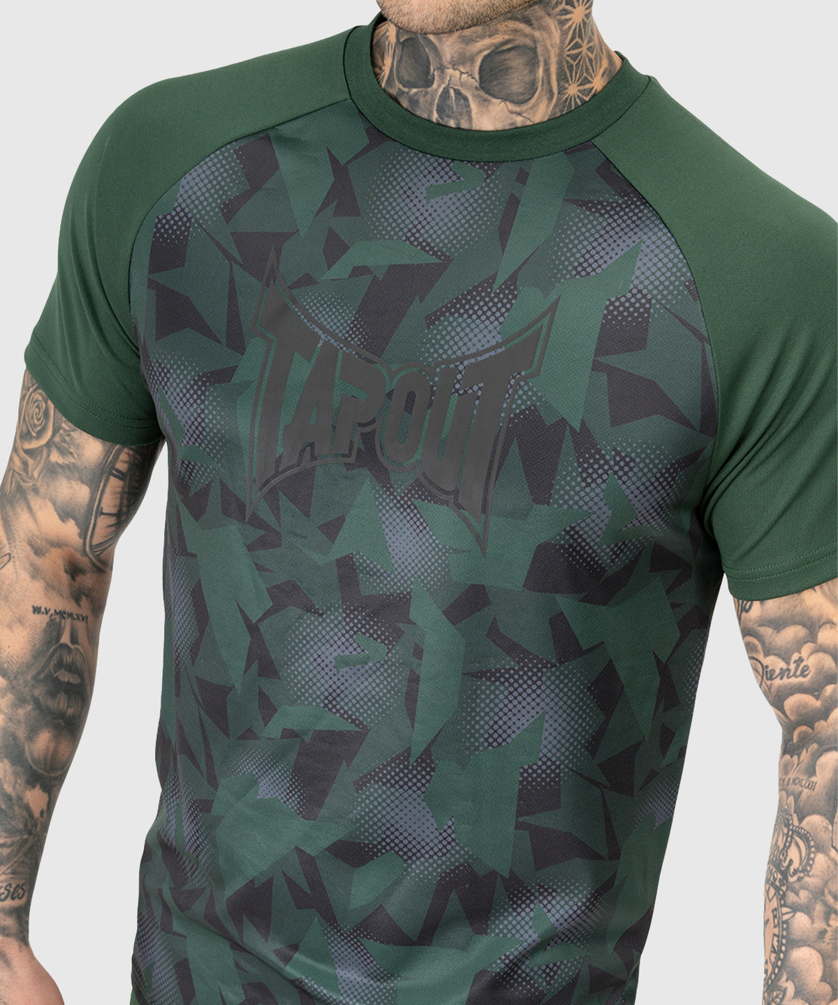 Tapout Training Graphic T-Shirt - Schwarz/Grün