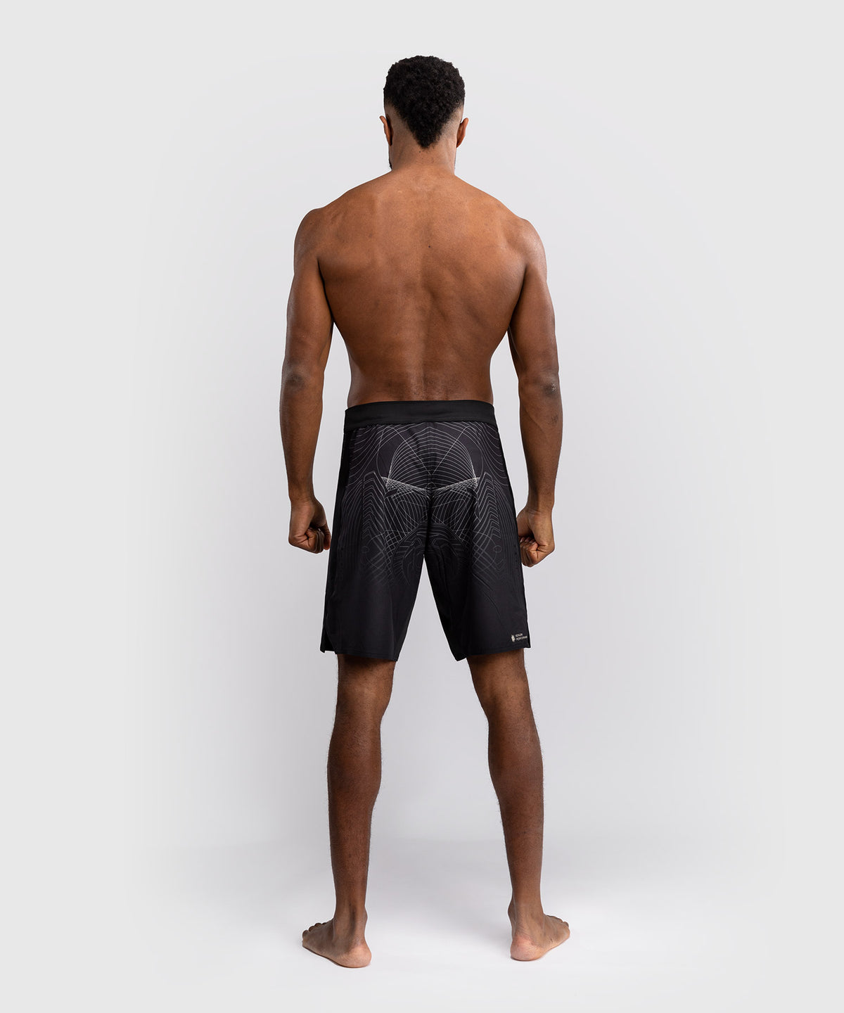 Short de Combat Venum G-Fit Air pour Hommes - Noir Intense/Sable Désert