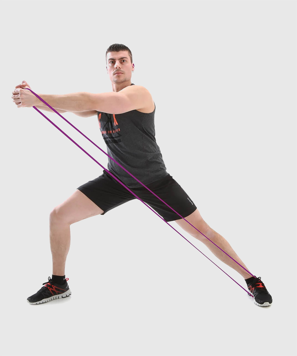 Power band Sveltus - 7/15 kg -  Violet