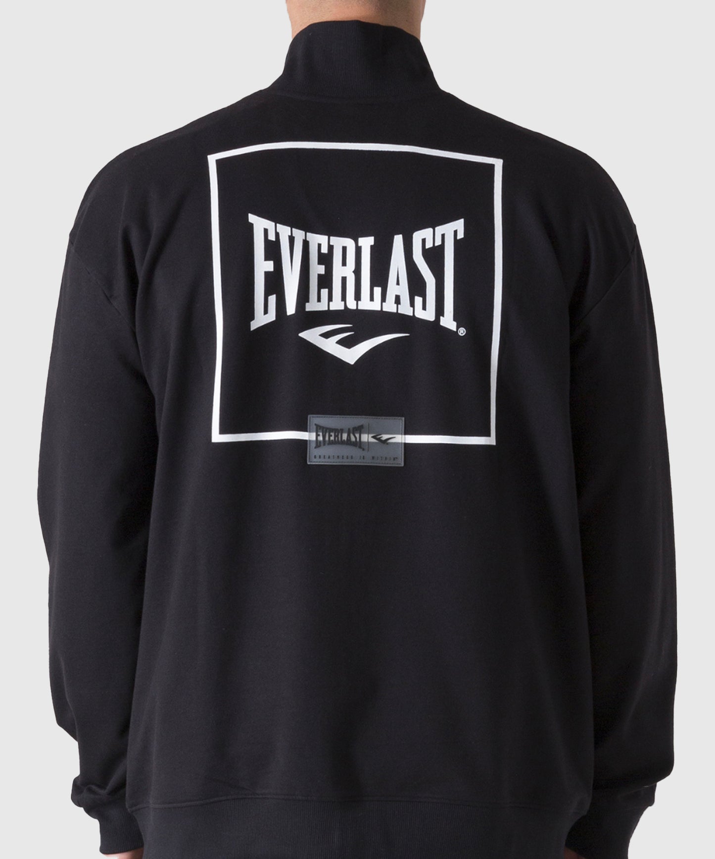 Everlast Back Square Giacca con Zip - Nera