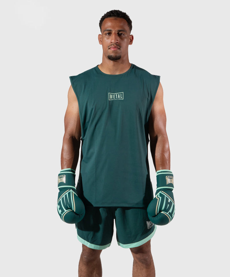 Metal Boxe One Deep Waters Boxershorts - Grün