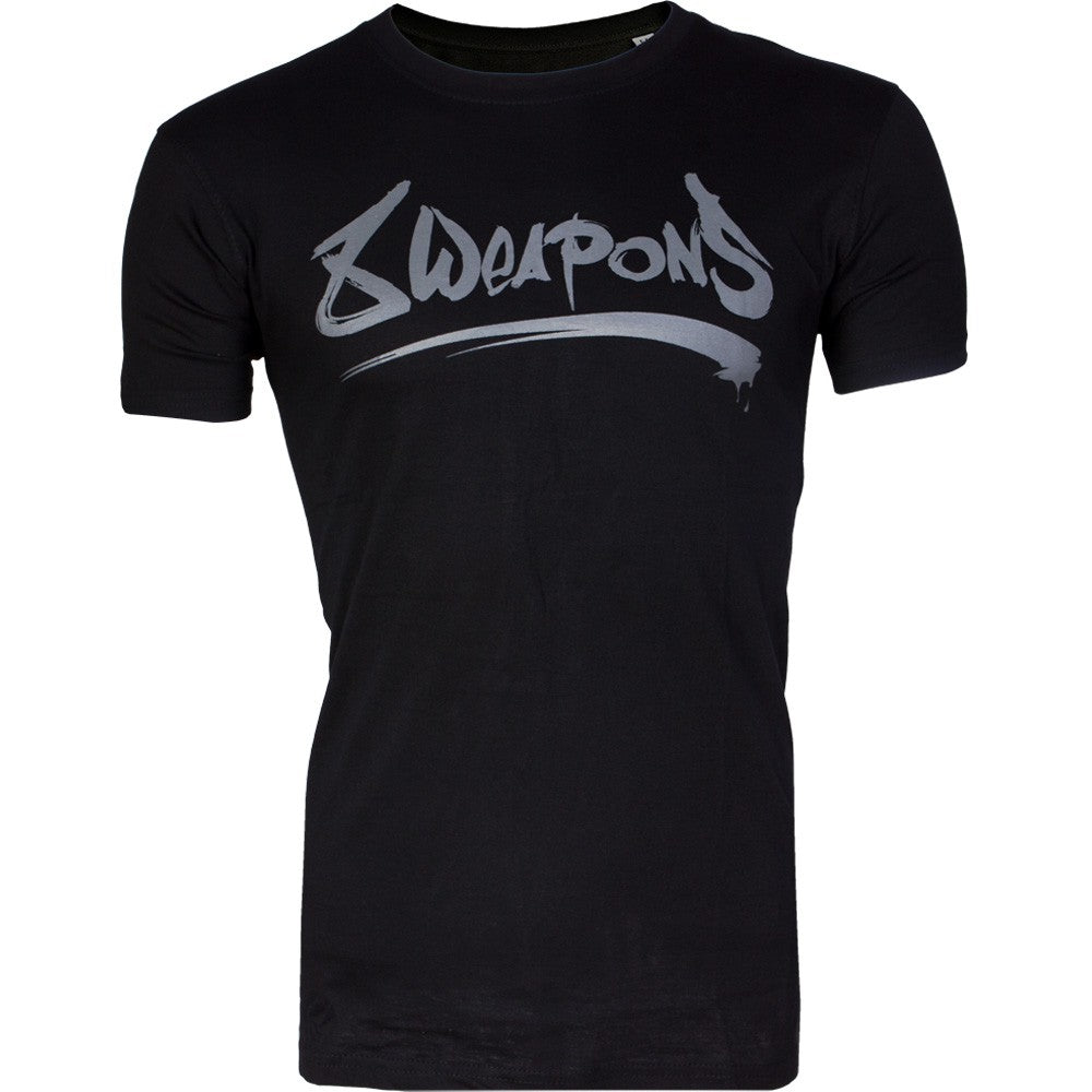 T-shirt 8 Weapons Unlimited Grey - Noir