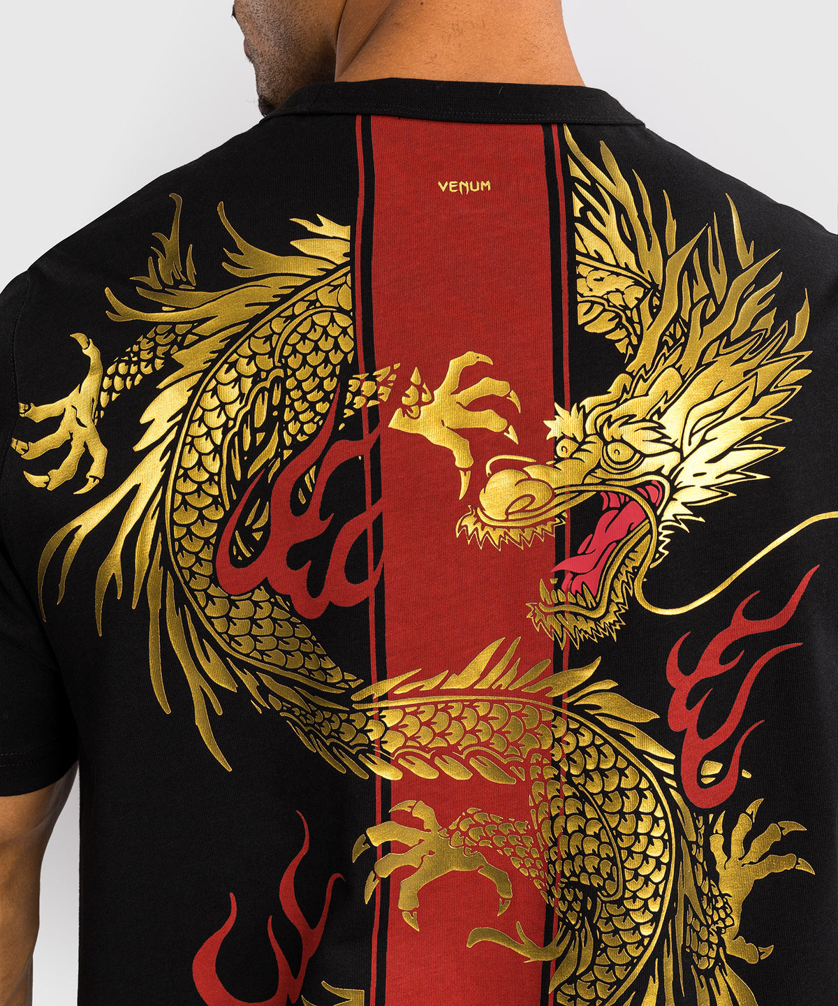 T-Shirt Venum x TEKKEN 8 - Marshall Law - Noir/Rouge/Or