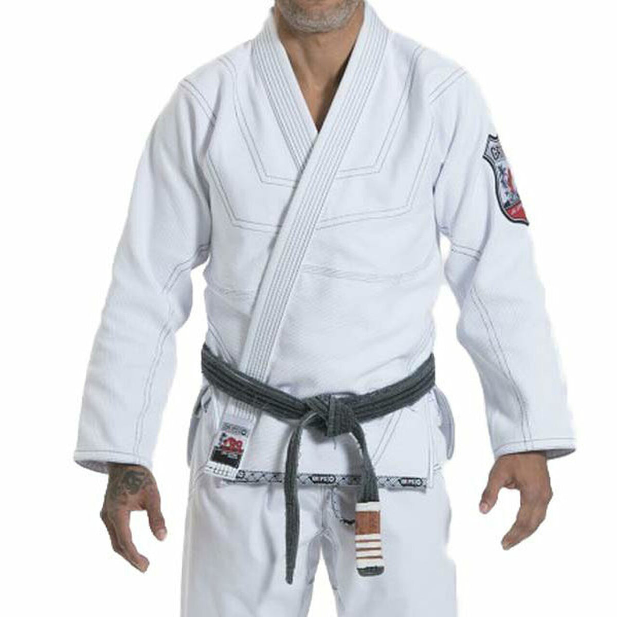 Kimono de JJB Grips Cali 99 - Blanc