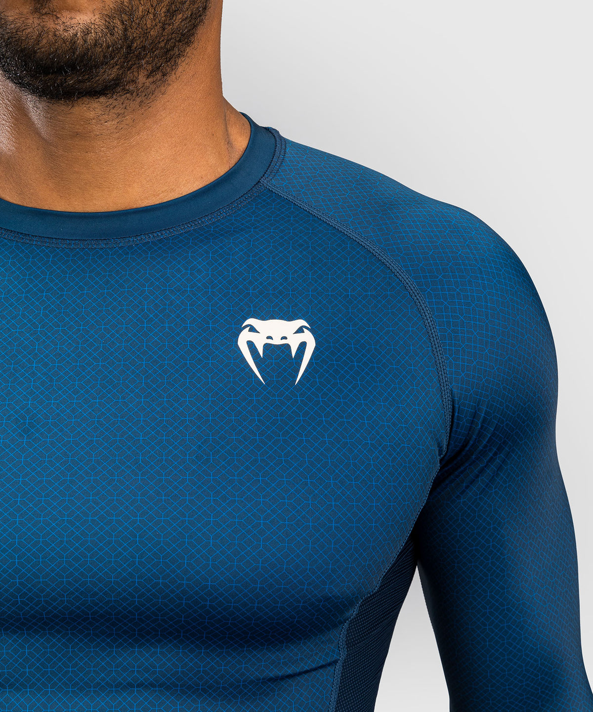 Venum x Roger Gracie Academy Rashguard Manga Larga - Azul