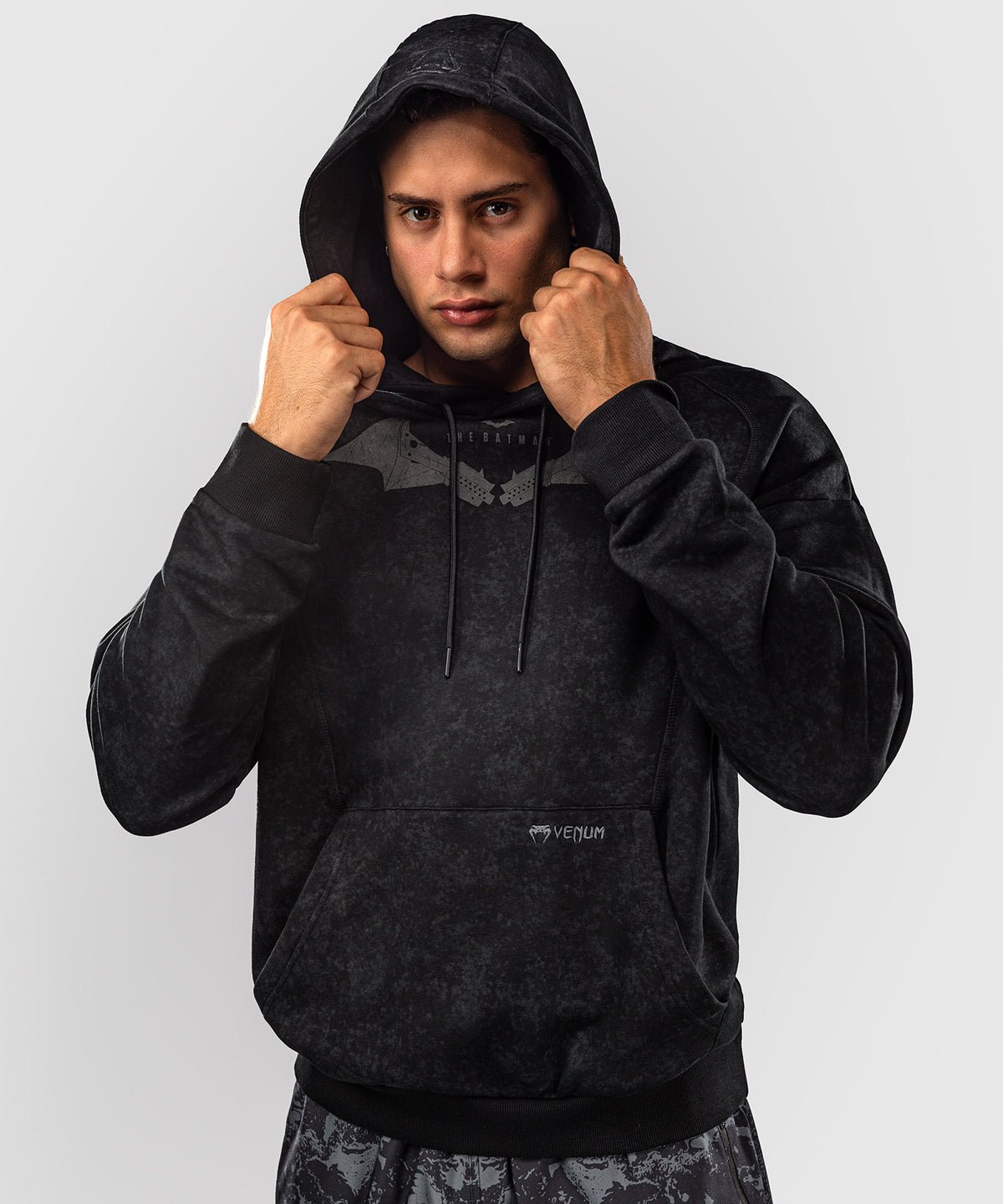 Sweat à capuche Venum x Batman - Noir/Gris