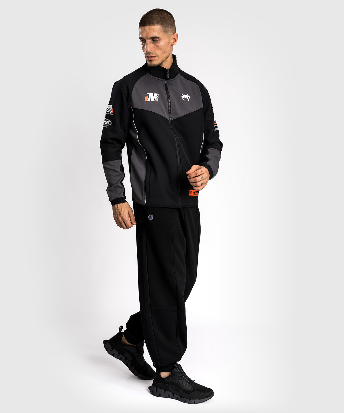 Venum Motorsport Softshell-Jacke - Tiefschwarz