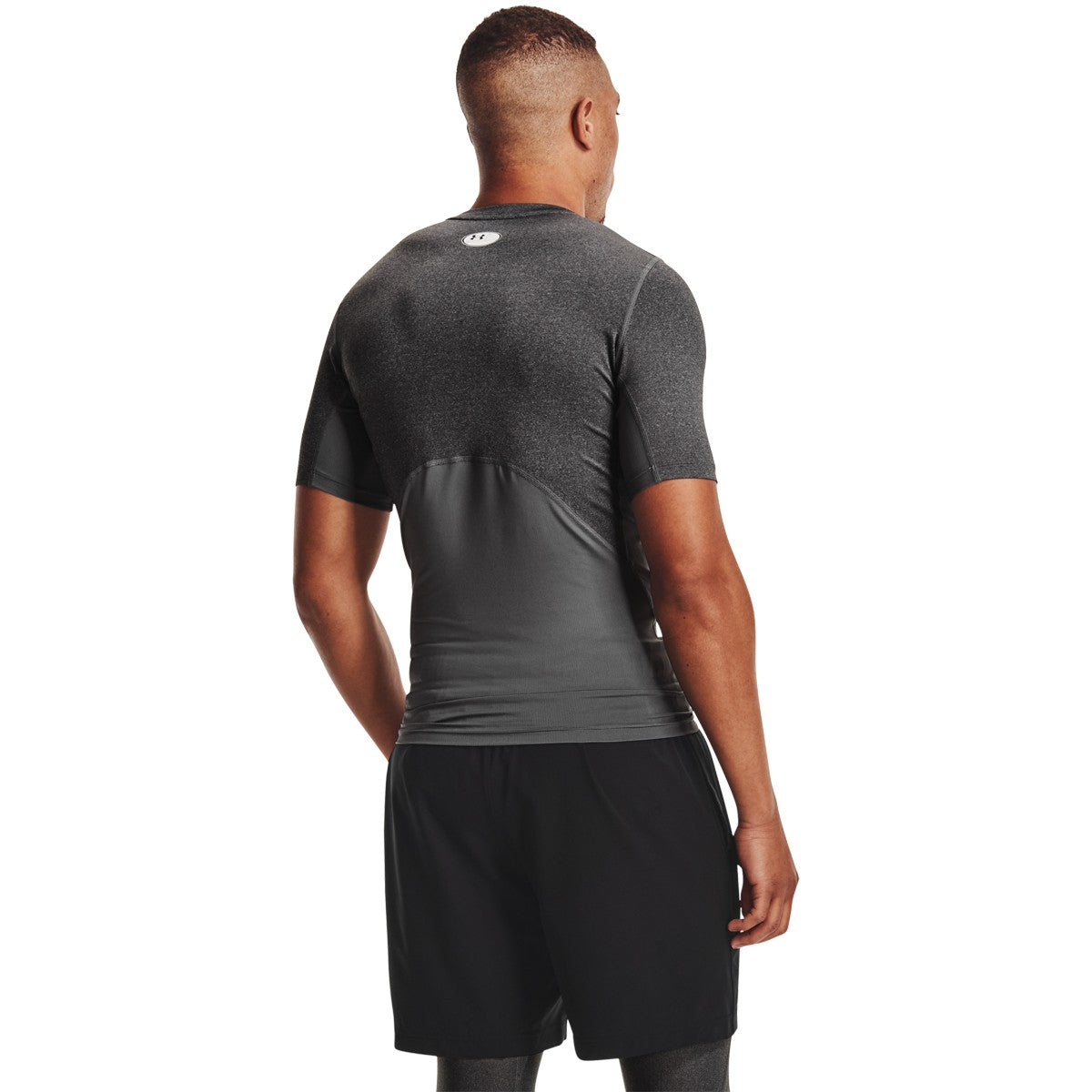 T-shirt Under Armour HeatGear® Armour - Manches Courtes - Gris
