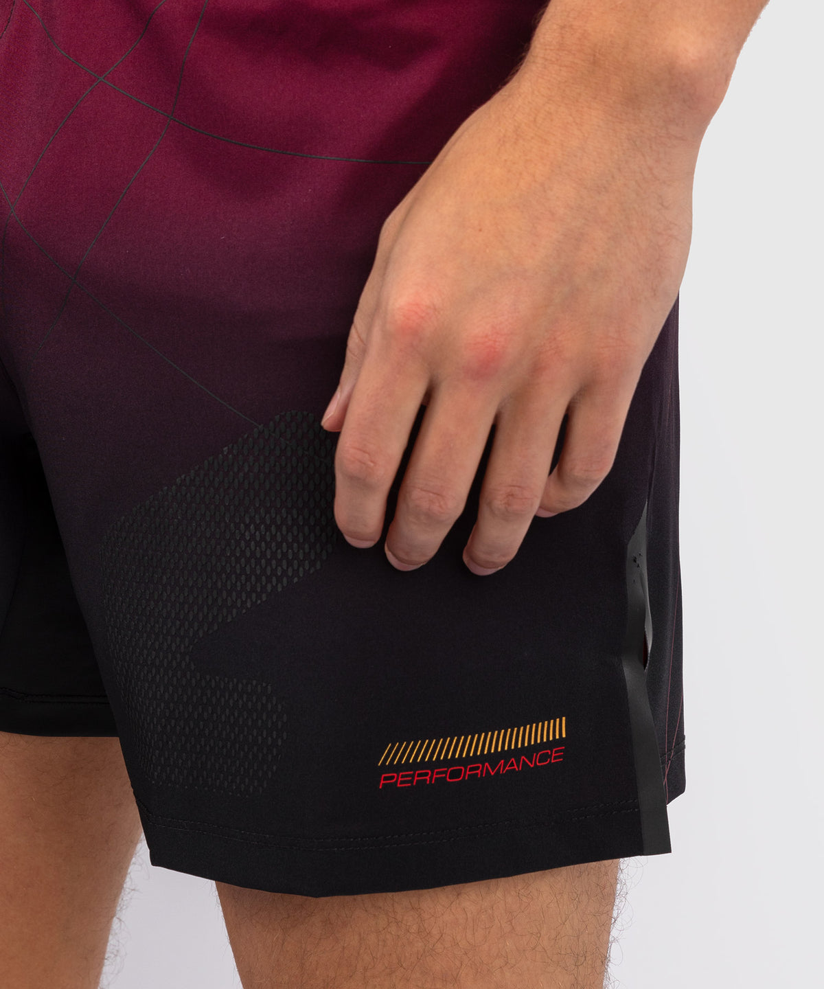 Short de Combat Venum Tactical XT- Noir/Bordeaux/Or