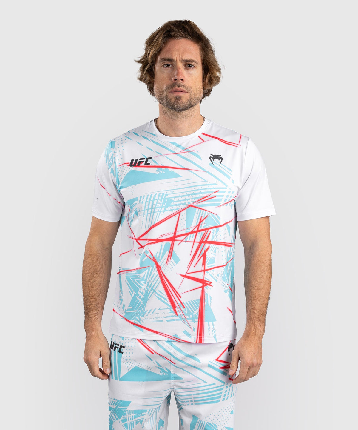 T-shirt Dry-Tech UFC Fusion By Venum Miami Edition Fight Week - Blanc