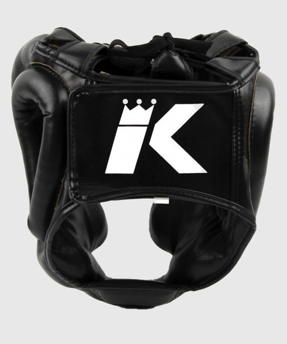 King Pro Boxing Casco de Protección - Negro