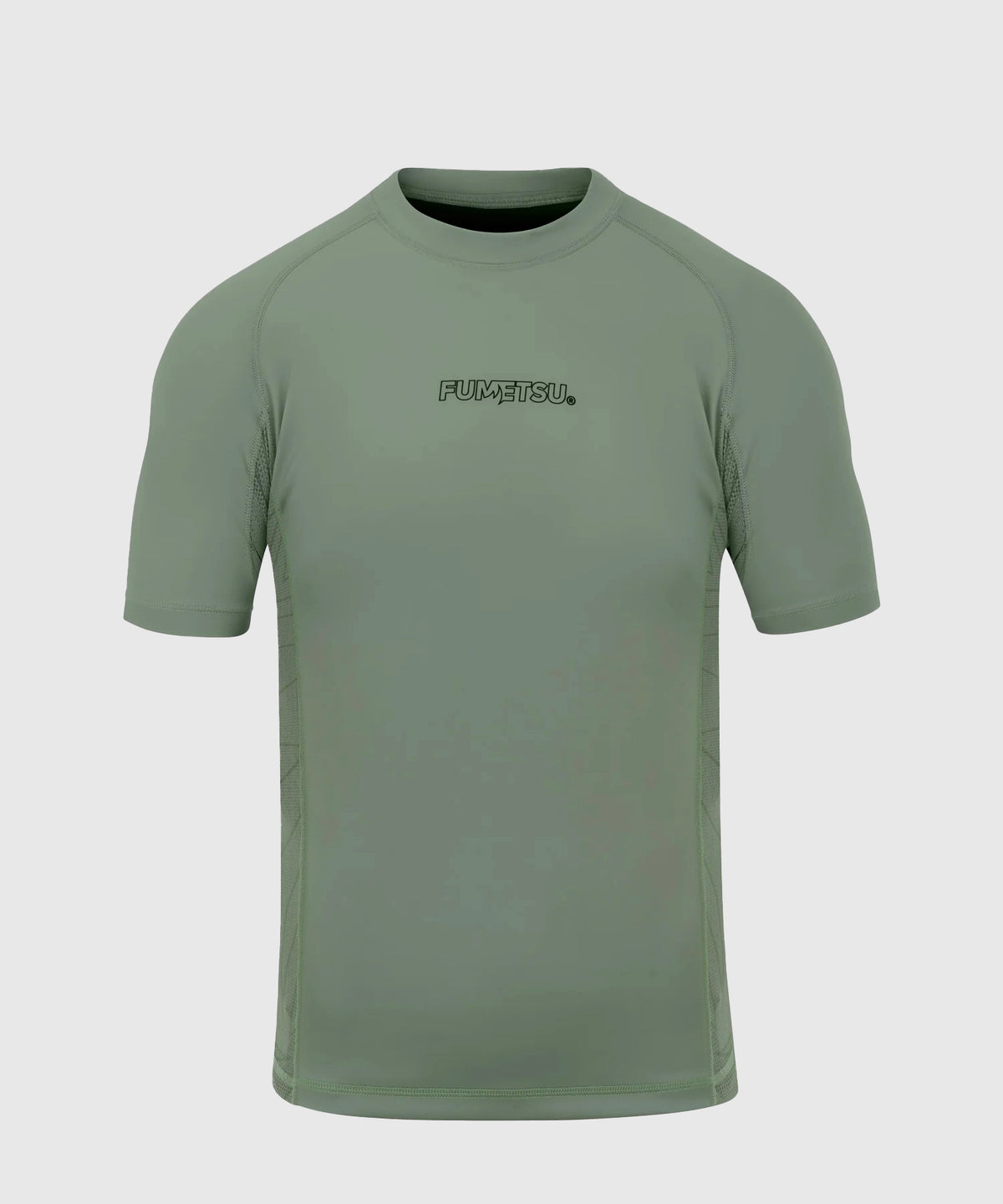 Fumetsu Icon Kurzarm-Rashguard - Oliv