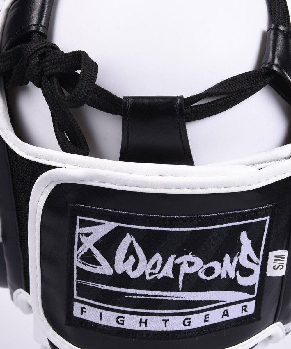 8 Weapons Unlimited Headgear - Black/White