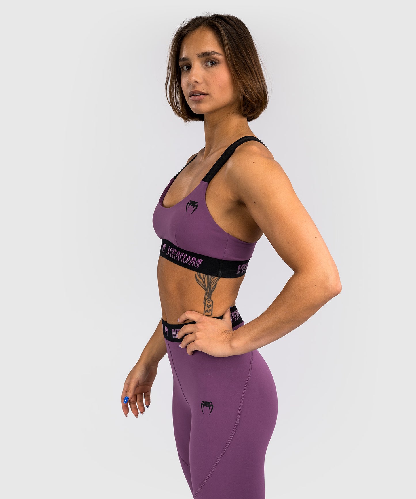 Venum Elevate Sport-BH für Frauen - Dusky Orchid