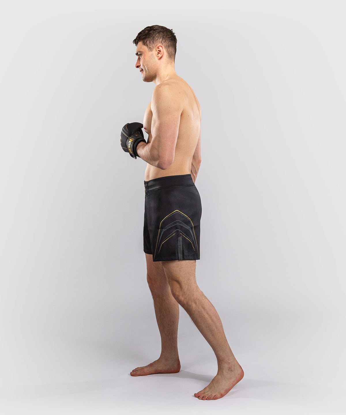 Venum Streamline Pantaloncini da Combattimento – Nero/Oro