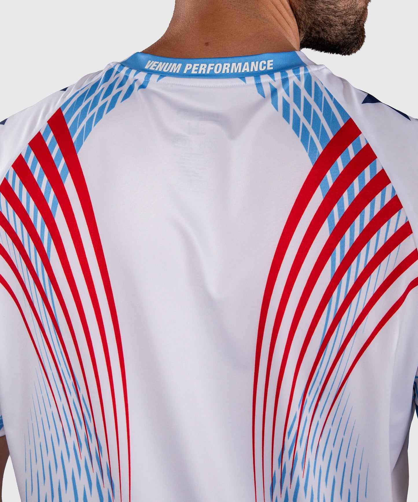 Official UFC Freedom 250 by Venum Authentic Fight Night Maglia Walkout da uomo - Bianco