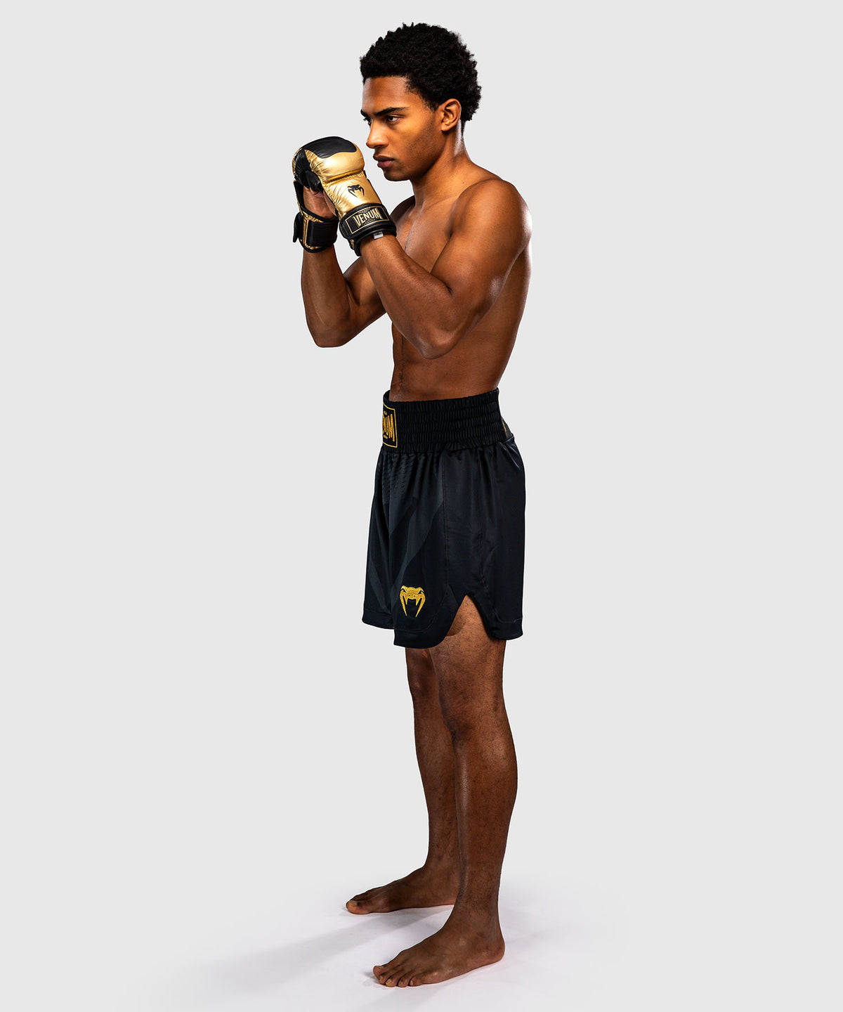 Venum Attack Pantaloncini da boxe - Nero/Oro
