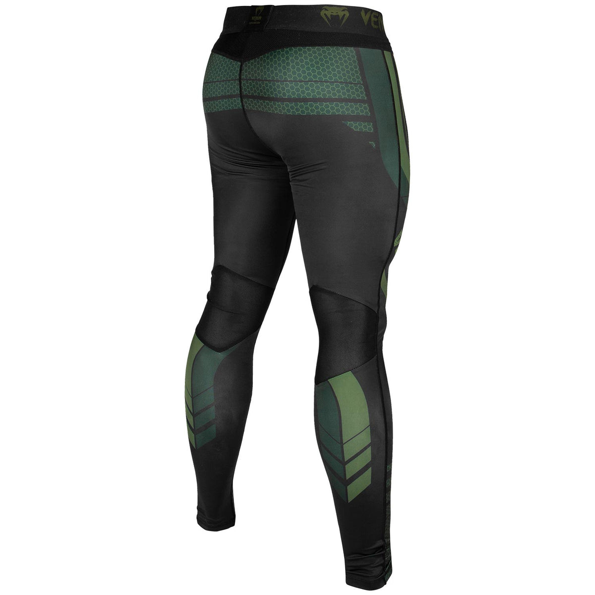 Venum Technical 2.0 Kompressionshose - Schwarz/Khaki 