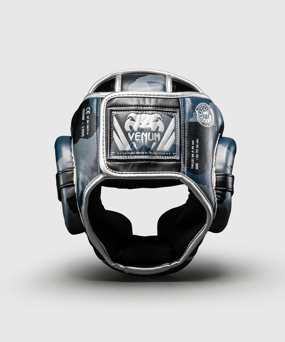 Venum Elite Camo Kopfschutz – Dunkelmarineblau/Blau