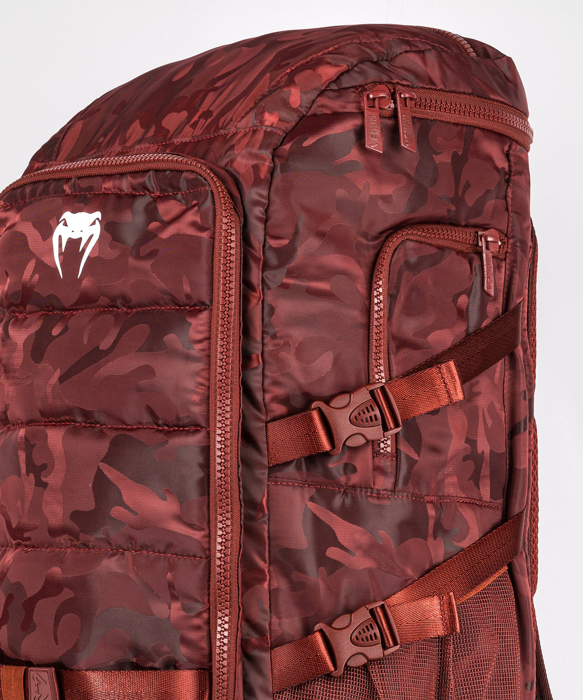 Venum Challenger Xtrem Zaino (50-63L) – Camo/Borgogna