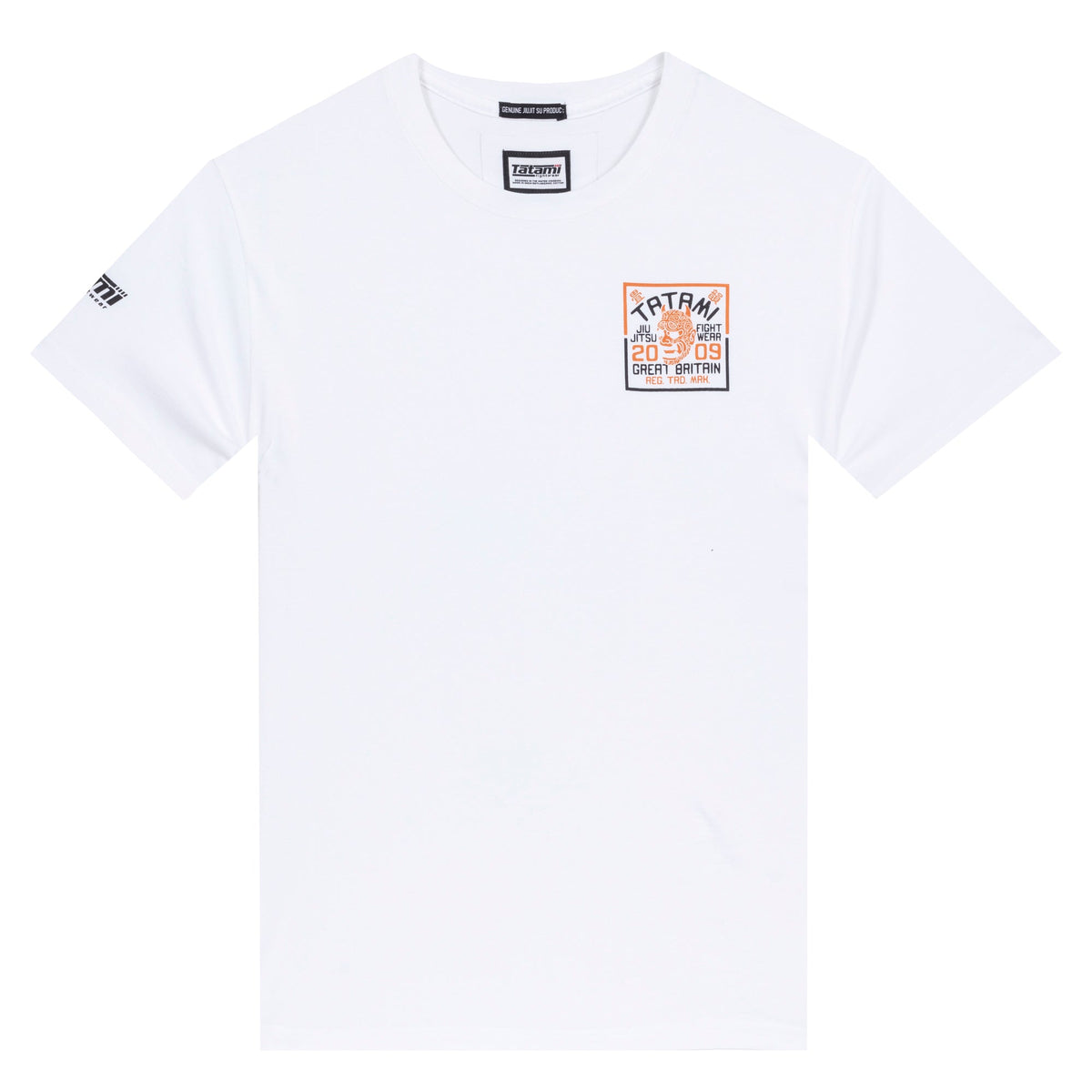 Tatami Fightwear Serpent Organic Camiseta - Blanco