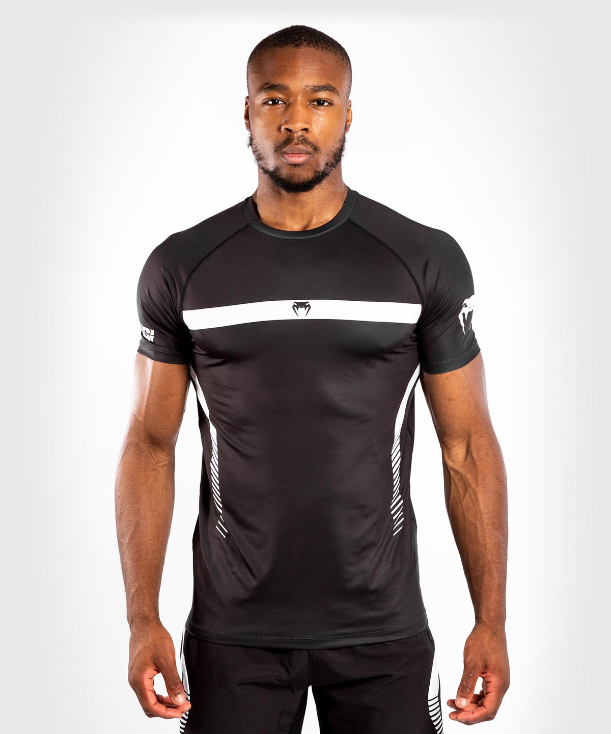 T-shirt Venum No Gi 3.0 Dry-Tech - Nero/Bianco
