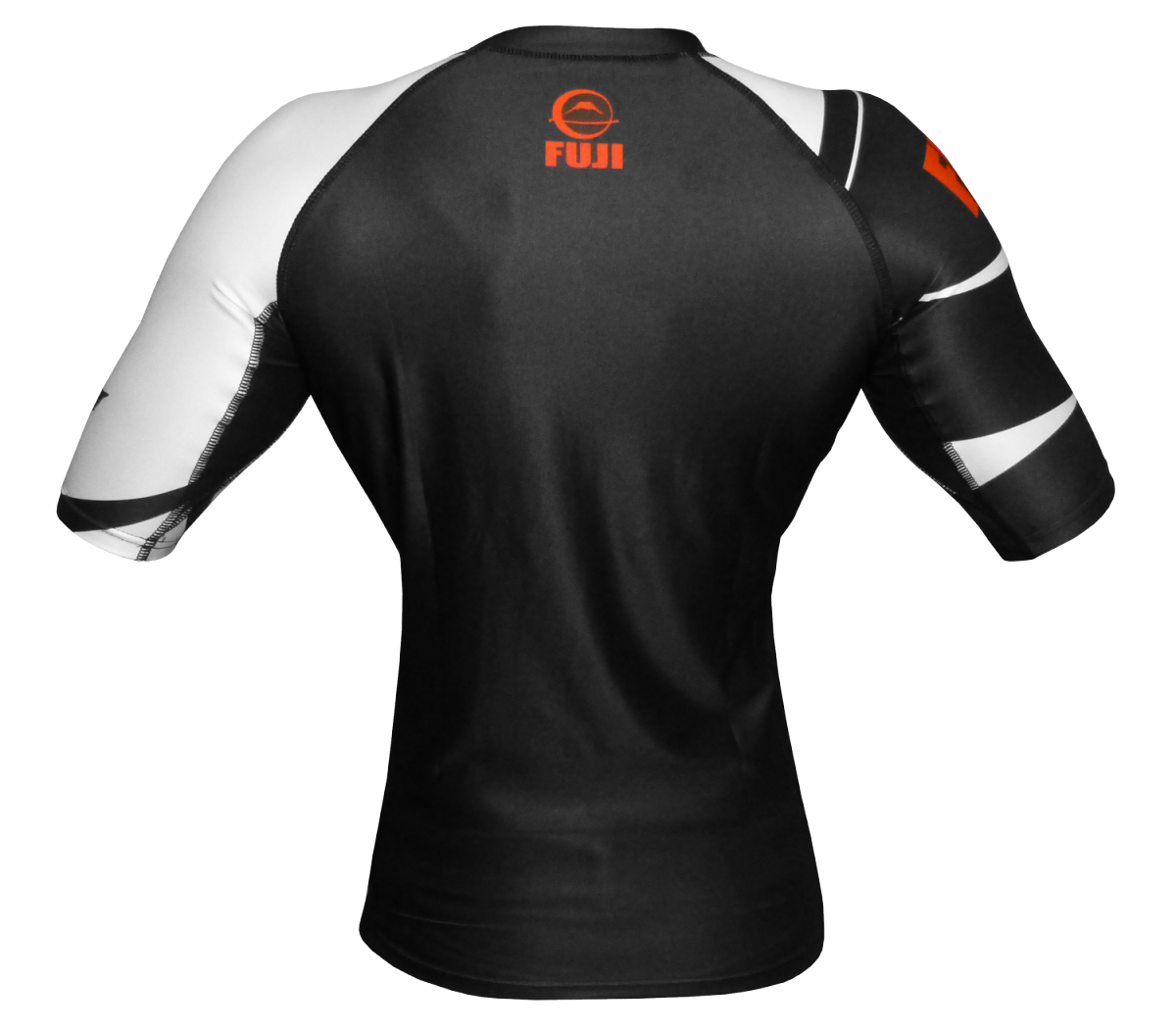 Fuji Sports Freestyle IBJJF Ranked Short Sleeve Rashguard - Black