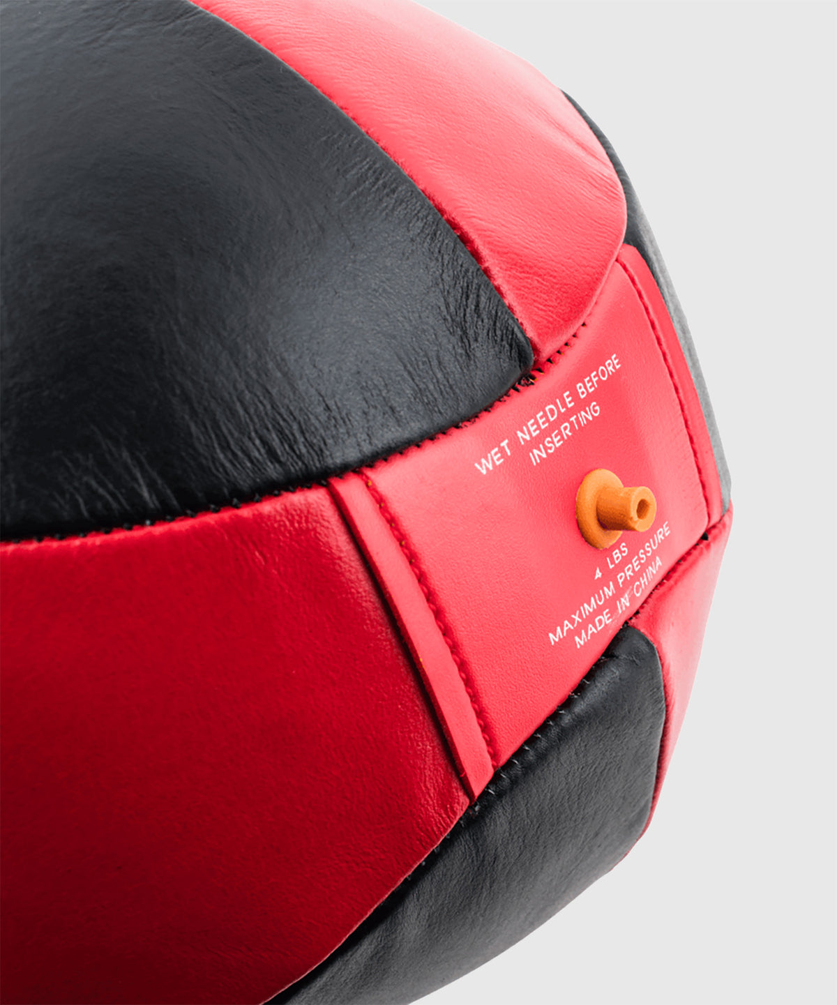 UFC Speed Bag Leather – Black/Red
