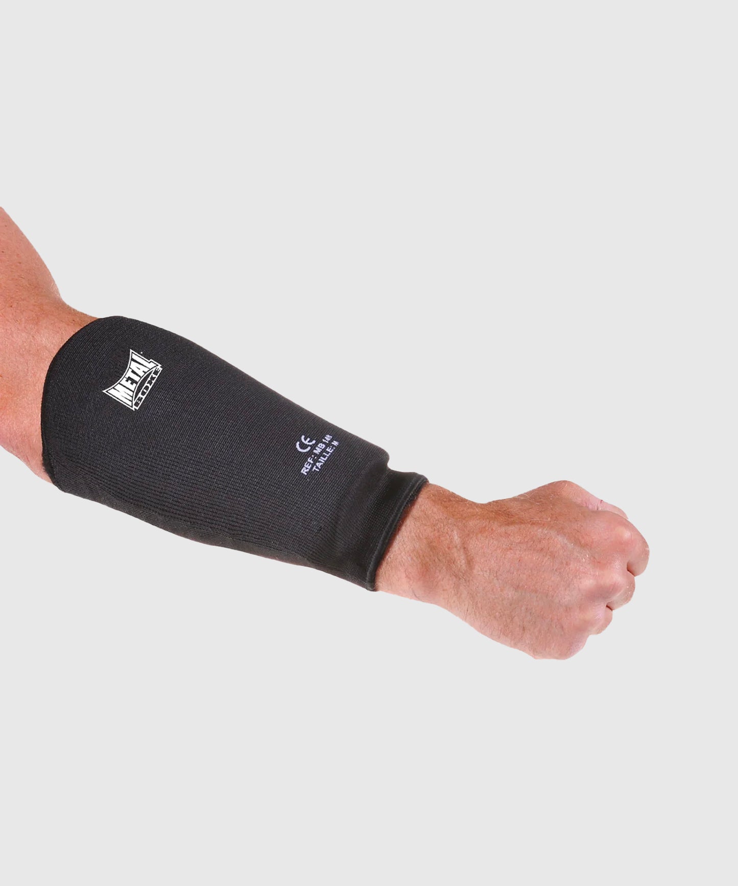 Metal Boxe Forearm Protector Cotton - Black