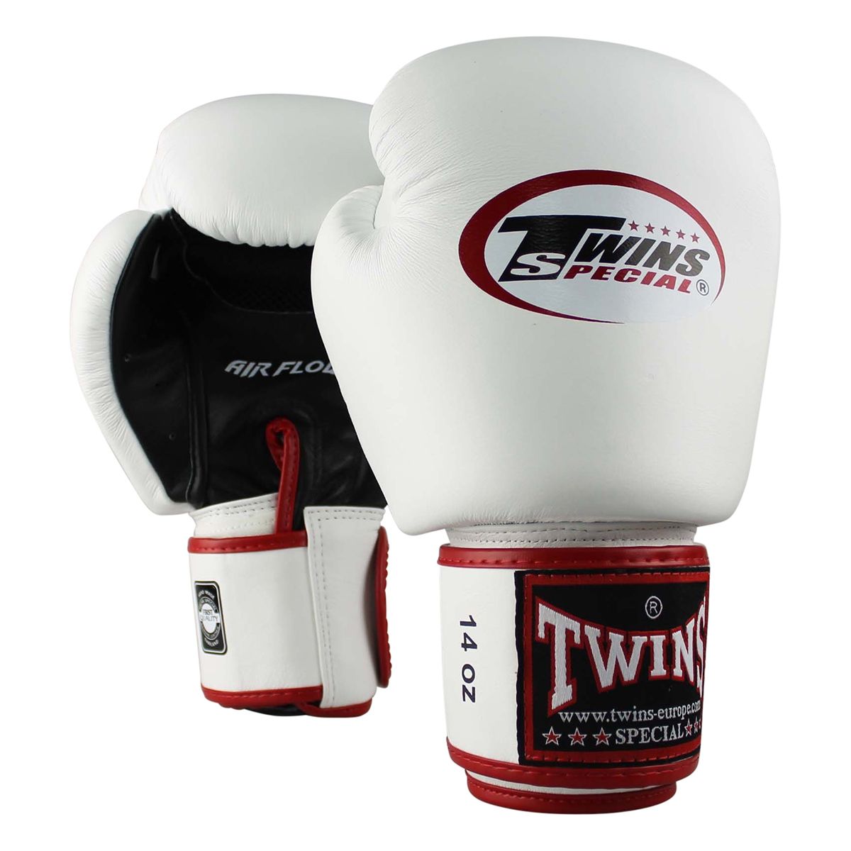 Twins BGVL3 Air Boxhandschuhe - Schwarz/Weiß
