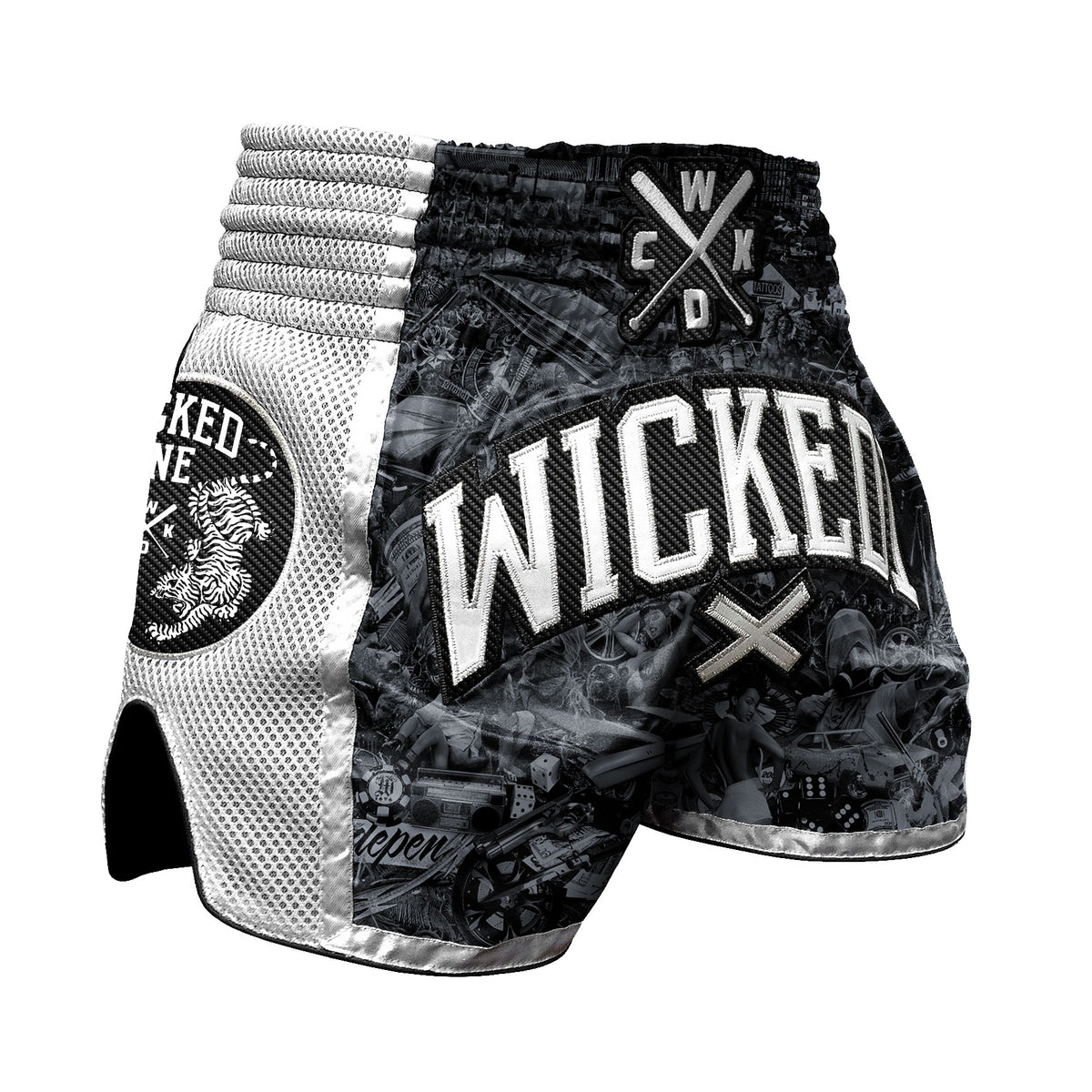 Short de Muay Thai Wicked One Born to Resist