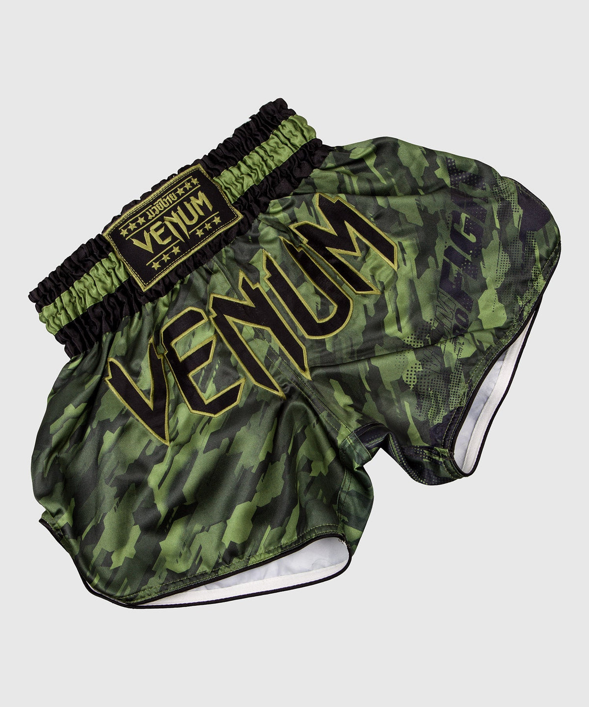Short de Muay Thai Venum Tecmo - Kaki - Exclusivité