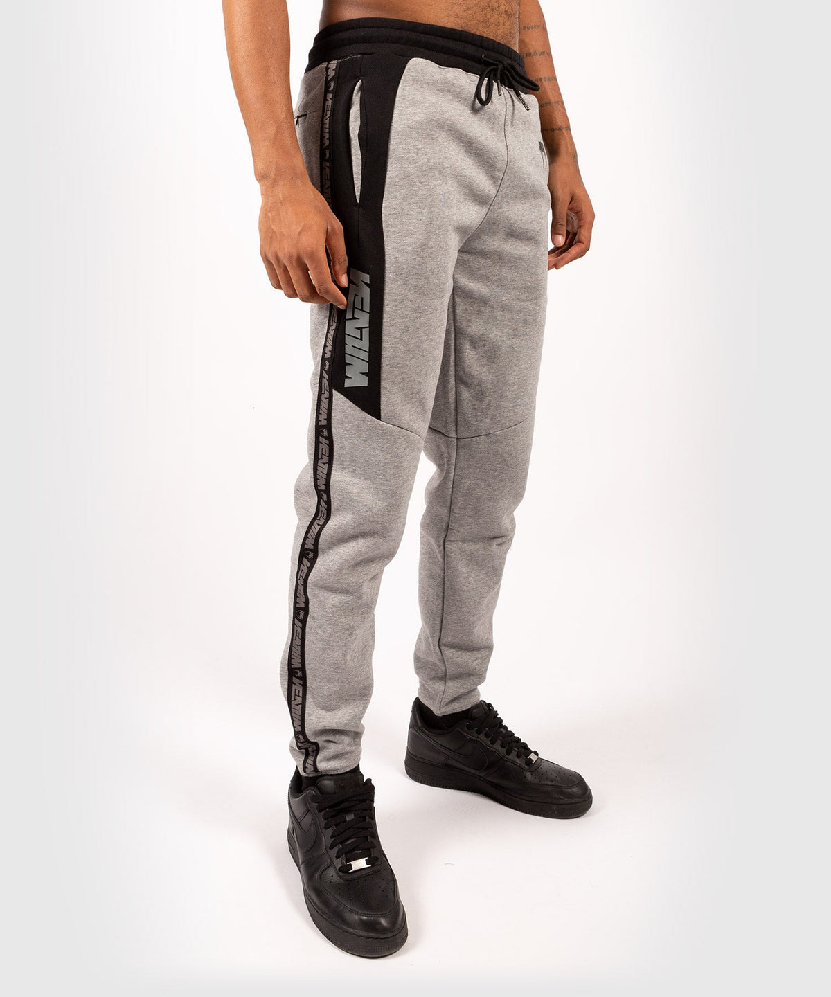 Pantalon de Jogging Venum Connect - Noir/Gris Chiné