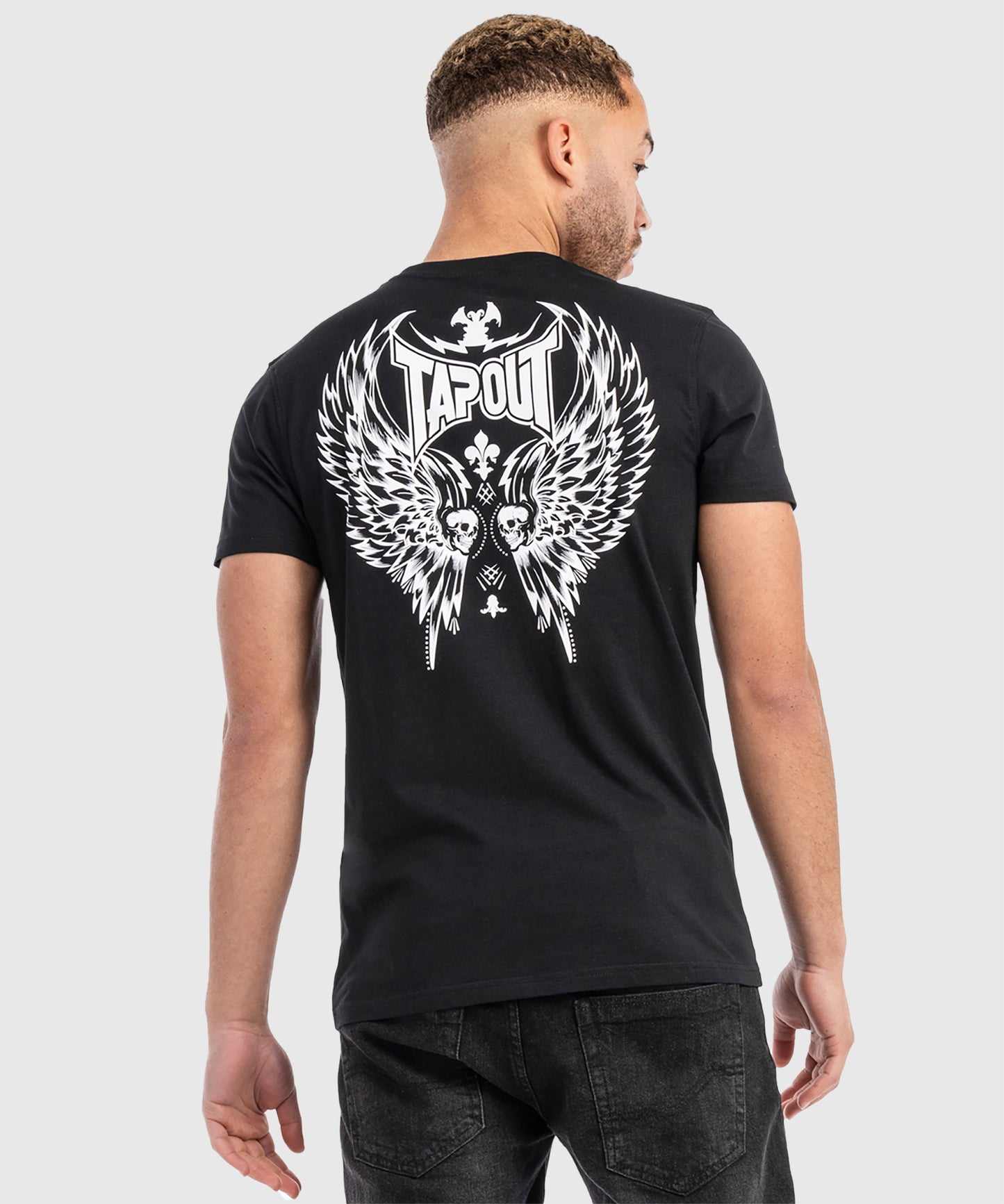 T-shirt Tapout Mask - Noir/Blanc