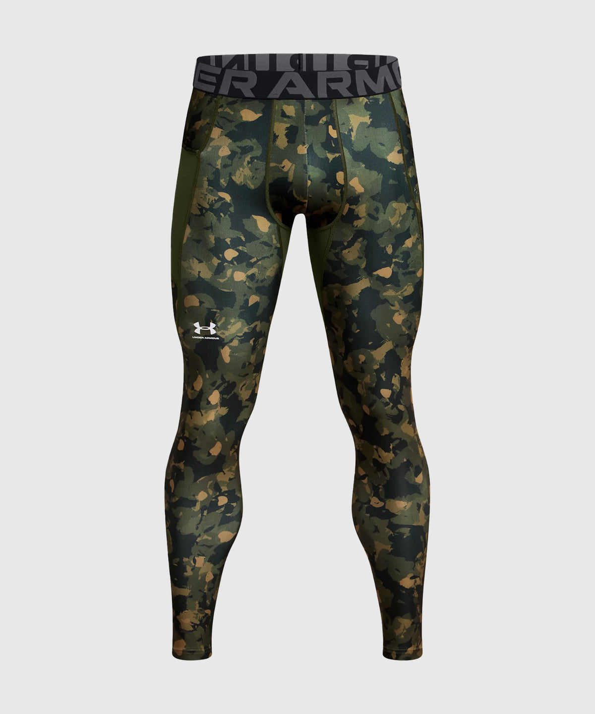 Pantalon De Compression Under Armour Heatgear - Kaki/Camo