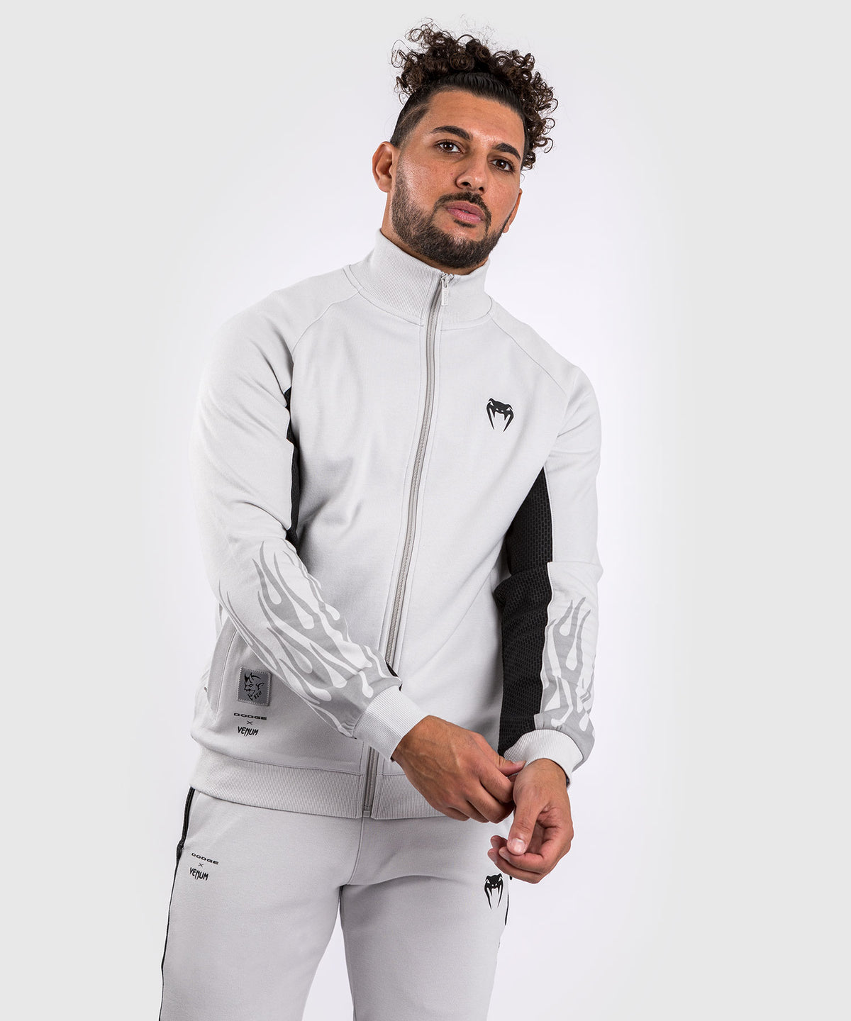 Venum x Dodge Demon 170 Giacca a zip intera da Uomo - Grigio