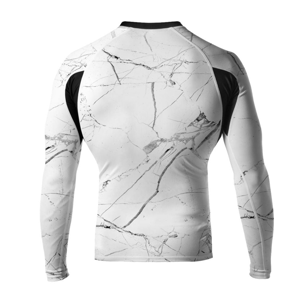 Wicked One Broken Rashguard - Bianco