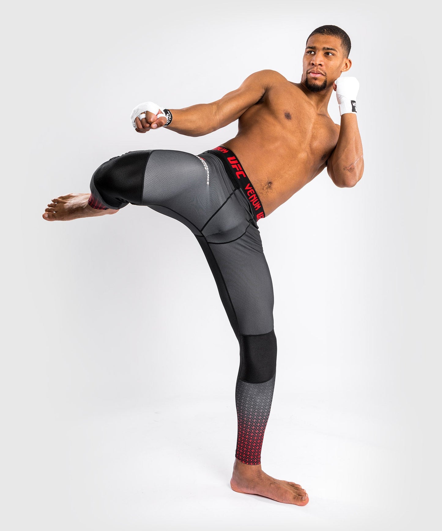 Venum Performance Institute UFC Compression Pants - Black/Red