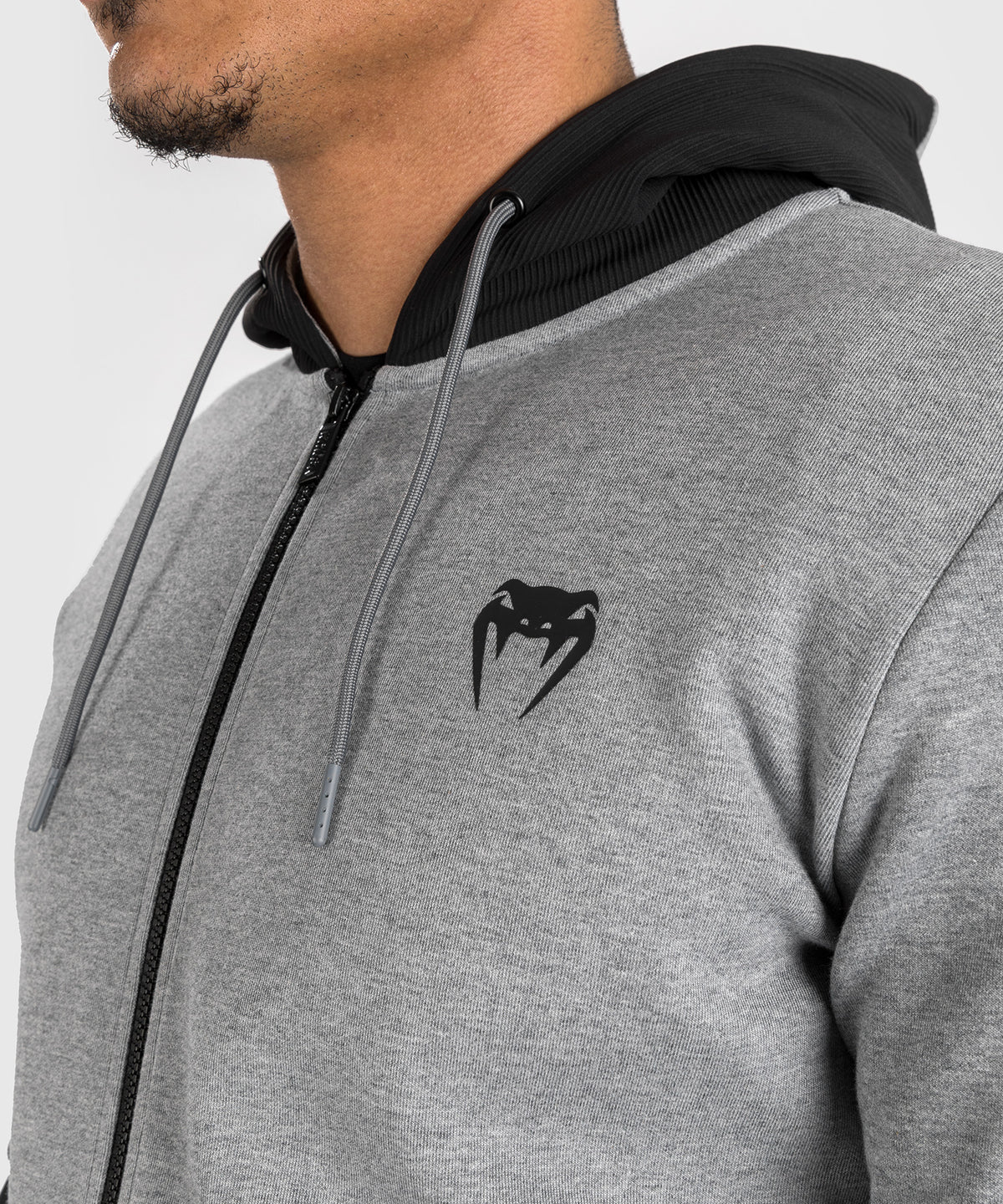 Venum Contender 4.0 Herren Hoodie - Grau/Schwarz