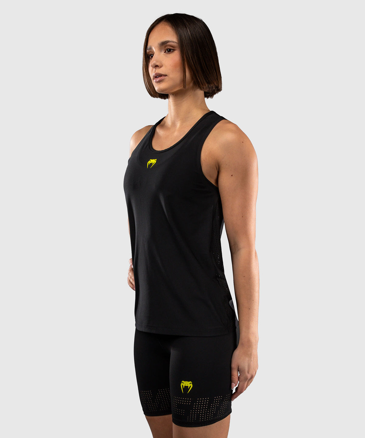 Débardeur Venum Lazer Dry Tech Pour Femme - Noir/Jaune