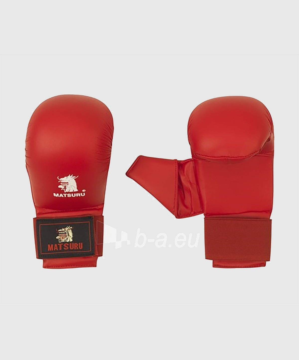 Mitaines Karate officielles Matsuru FFK - Rouge